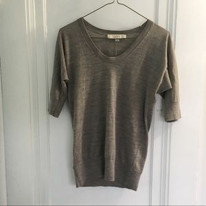 LOFT • Knit Top Short Sleeve